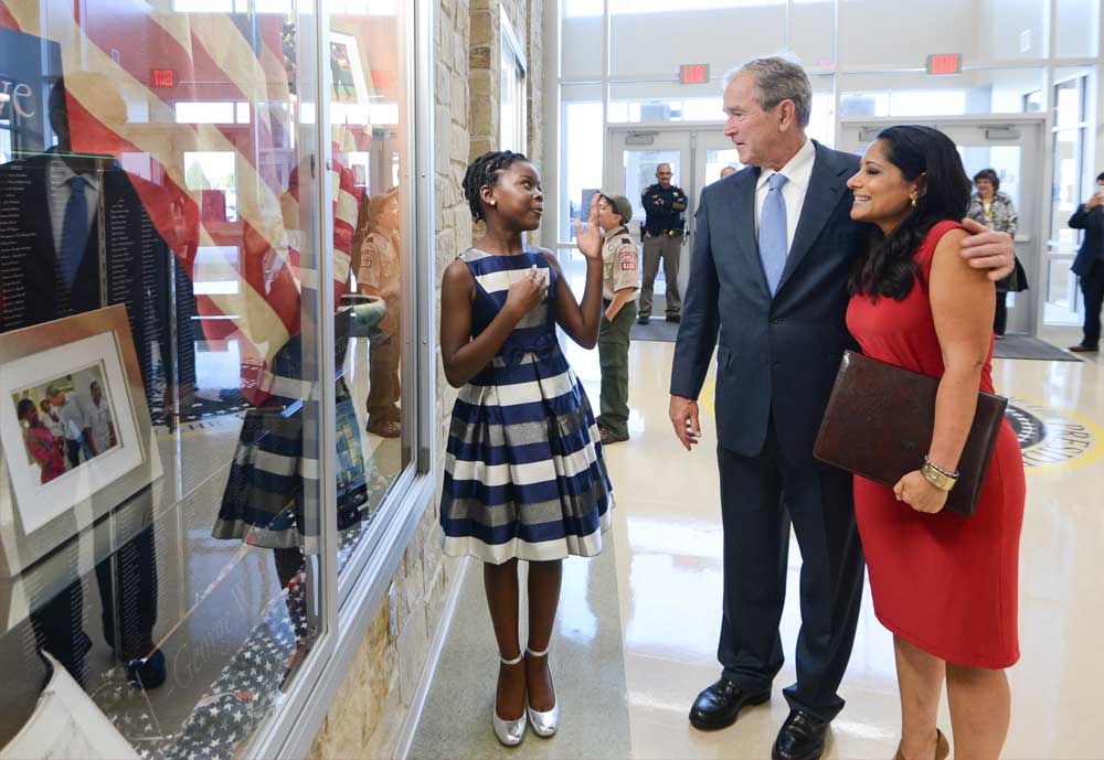 George W. Bush Elementary Dedication Exhibit